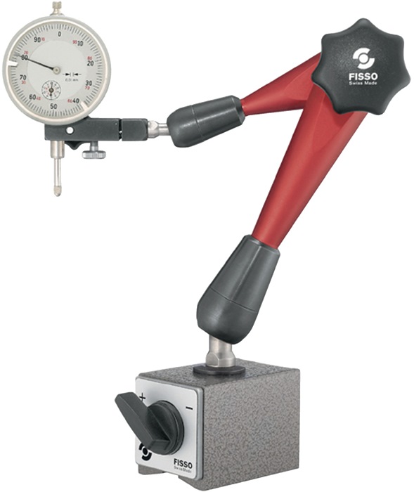 FISSO Magnetmessstativ Aktionsradius 200 mm Gesamthöhe 310 mm