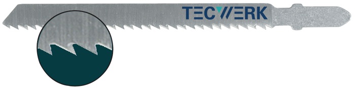 TECWERK Stichsägeblatt Gesamtlänge 100 mm