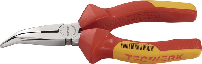 TECWERK Flachrundzange Länge 160 mm