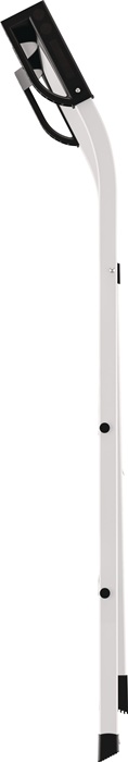 HAILO Klapptritt K75 Stufen 2 Plattform-H.470mm STA m.Anti-Rutsch-Matten weiß HAILO