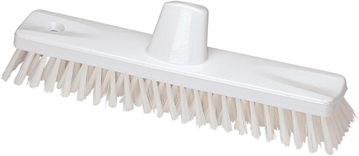 HACCP-Schrubber L.300mm Borstenstärke 0,50mm weiß - Vorteilspack