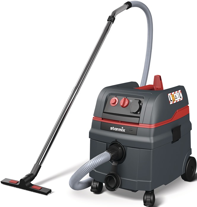 STARMIX Nass- und Trockensauger 1600 W 4500 l/min 280 mbar