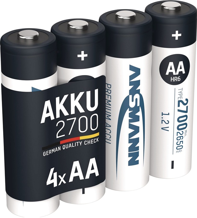 ANSMANN Akku-Zelle 1,2 V 2700 mAh