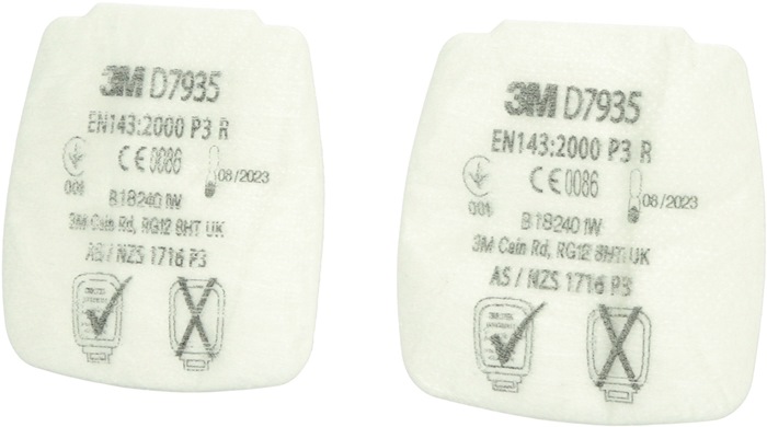 3M Feinstaubvliesfilter EN 143:2000/A1:2006 P3R