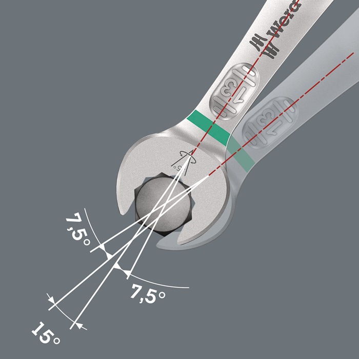WERA Ringmaulschlüssel-Satz 6003 Joker 11-tlg.SW 8-19mm Form A leg.WS WERA