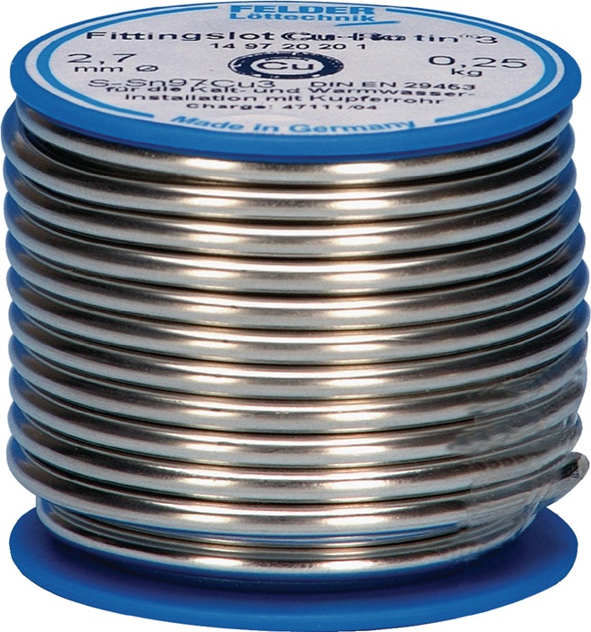FELDER Fittingslot 2,7 mm
