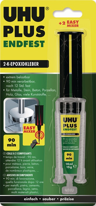 UHU 2K-Epoxidharzklebstoff 15 g - Vorteilspack