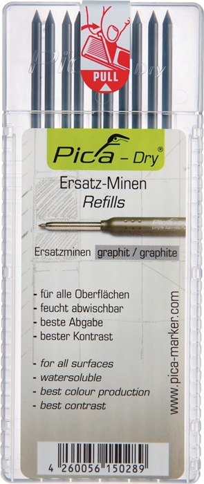 PICA Minen-Set 10x graphit