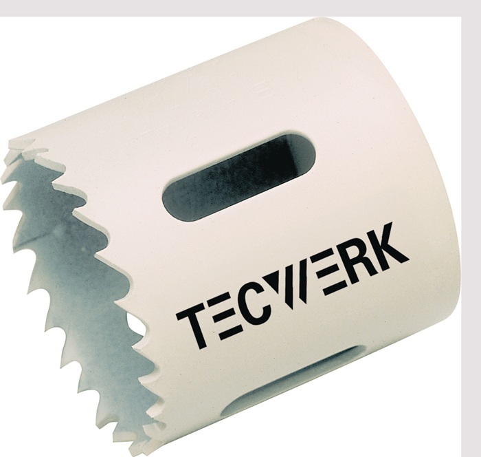 TECWERK Lochsäge D.92mm Schnitt-T.38mm 4/6 Kombizahn HSS-Bi-Metall o.Zub.TECWERK