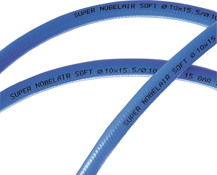 TRICOFLEX Druckluftschlauch Super Nobelair® Soft ID 6,3mm AD 11mm L.50m blau - Vorteilspack