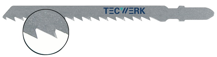 TECWERK Stichsägeblatt Gesamtlänge 100 mm