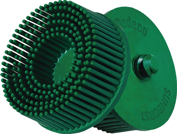 TYROLIT Radialbürstenscheibe Ø 51 mm Körnung 50 A50 EXTRA-COARSE