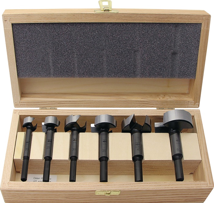FISCH-TOOLS Forstnerbohrersatz Type 0317 6-tlg.D.20,25,30,35,40,50mm FISCH-TOOLS
