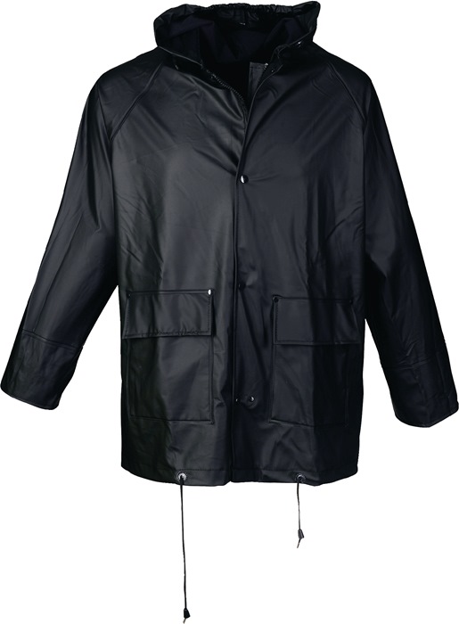 ASATEX PU Regenschutzjacke Gr.S schwarz ASATEX