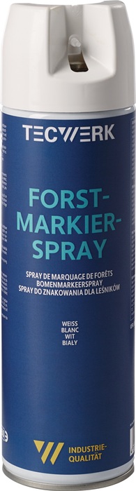 TECWERK Forstmarkierspray weiß 500ml Spraydose TECWERK - Vorteilspack