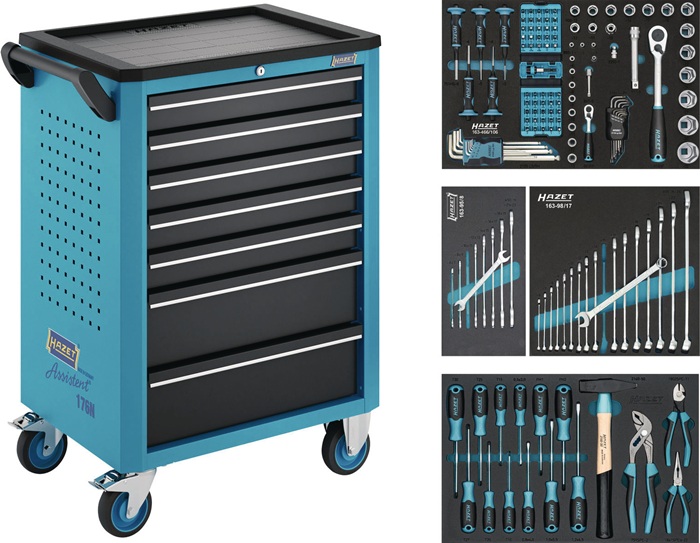 HAZET Werkzeugwagen B498xT780xH1018mm
