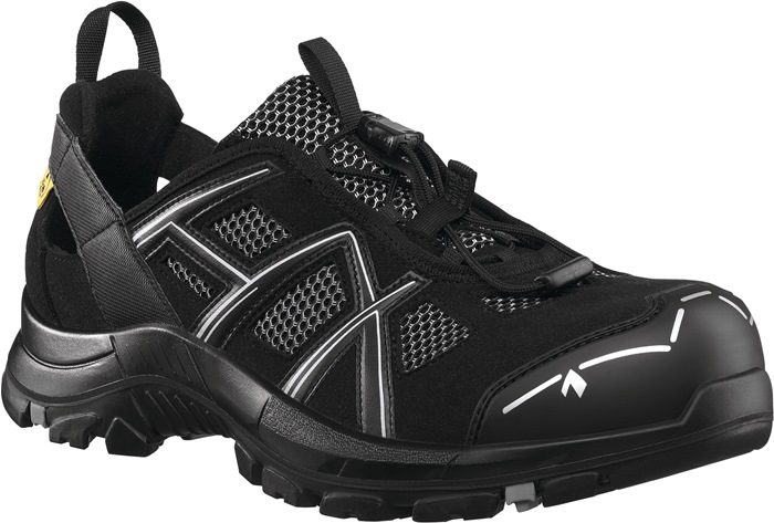 HAIX Sicherheitsschuh BE Safety 61.1 Gr.8 (42) W.medium schwarz/silber S1P HRO