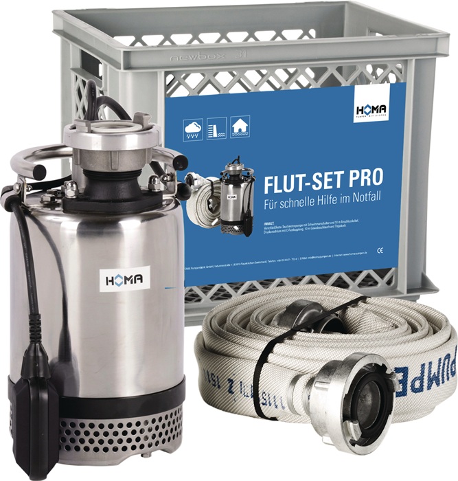 HOMA Flut-Set PRO 15,5 m³/h 12m 670 W HOMA