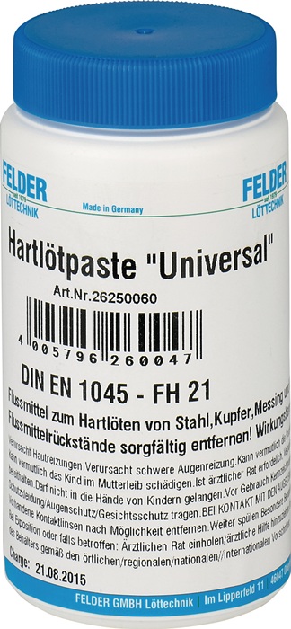 FELDER Hartlötpaste 800 - 1100 °C