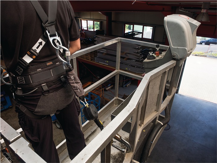 SKYLOTEC Auffang-Set Platform I EN 354 EN 360:2002,EN 361:2002 3-tlg.SKYLOTEC
