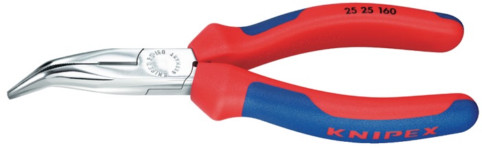 KNIPEX Flachrundzange Länge 160 mm flachrund 40° gewinkelt