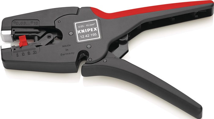 KNIPEX Automatikabisolierzange Länge 195 mm
