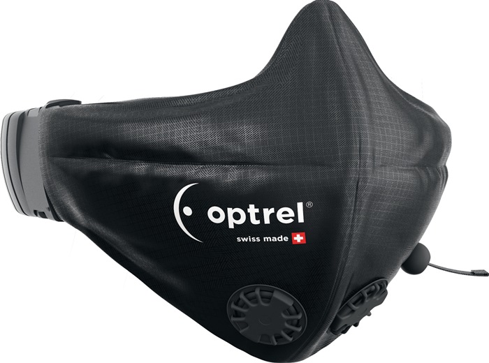 OPTREL Mund-Nasenmaske schwarz