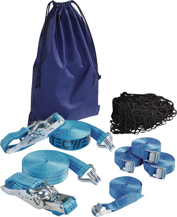 TECWERK Ladungssicherungs-Set 7-teilig
