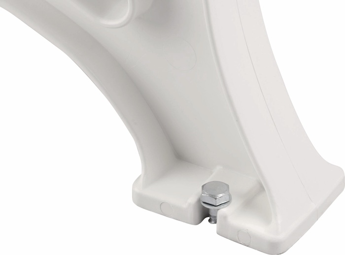 BLOME Bodenverankerungs-Set für Bänke mit 2 Bankfußpaaren