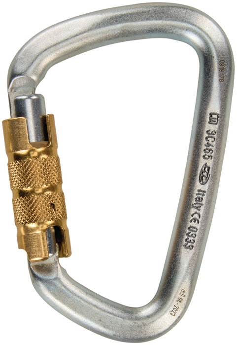 SKYLOTEC HMS-Karabiner LARGE STEEL TG L116xB79ca.mm verzinkter STA EN 362 Kl.M SKYLOTEC