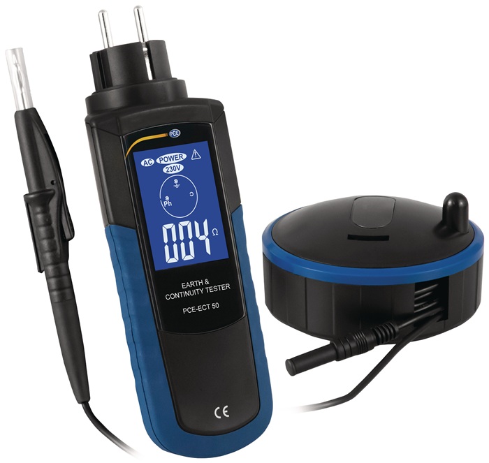 PCE INSTRUMENTS Erdungsmessgerät Durchgangsprüfung/Erdwiderstandsmessung