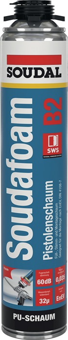 SOUDAL 1K-Pistolenschaum 750 ml - Vorteilspack