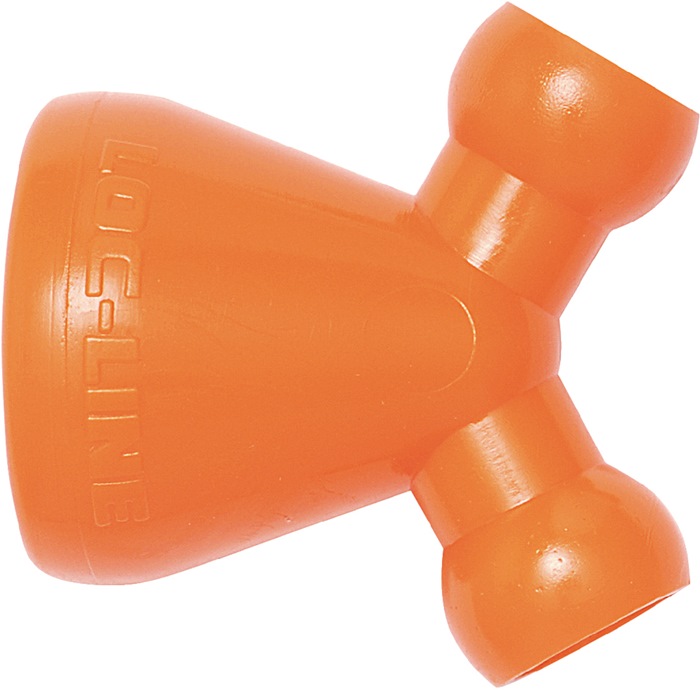 LOC-LINE Y-Abzweig-Reduzierstück Größe 1/2 auf 1/4 ″
