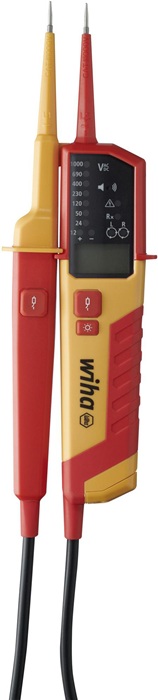 WIHA Spannungs-/Durchgangsprüfer 0,5-1000/0,5-1500 V AC/DC