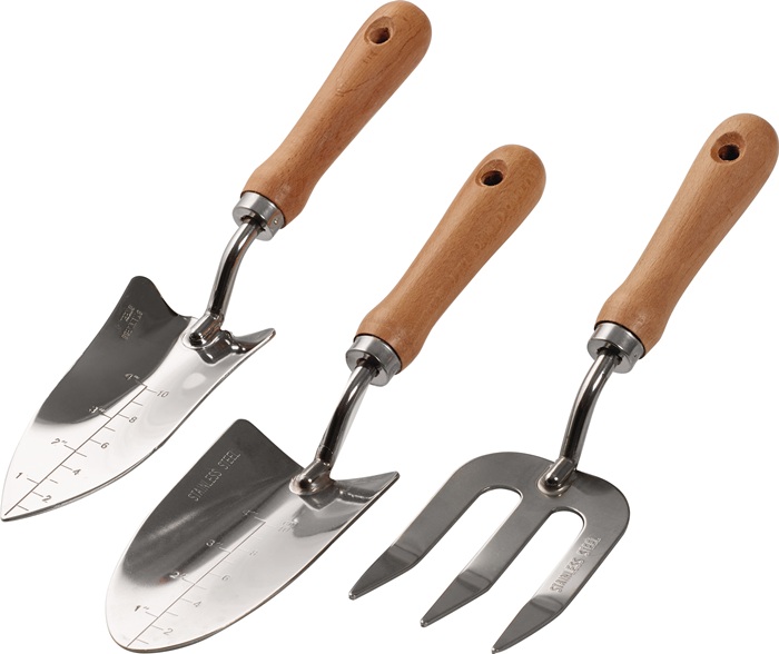 NOW Gartenwerkzeug-Set 3-teilig