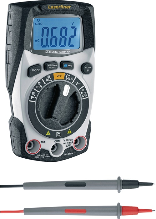 LASERLINER Multimeter 0,1 V-600 V AC/DC