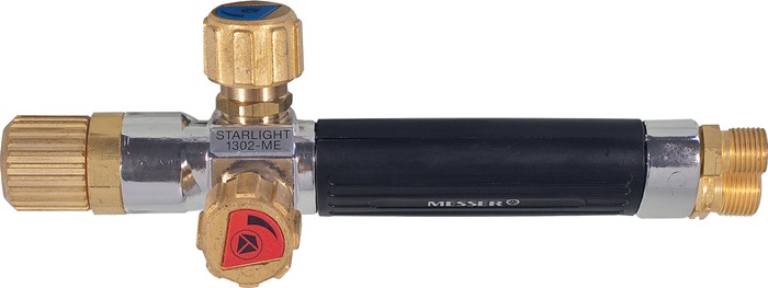 MESSER-CUTTING Griffstück Ventilanordnung V-förmig