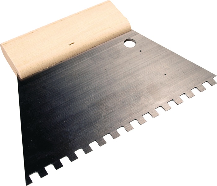 HAROMAC Kleberspachtel Länge 128 mm Breite 180 mm