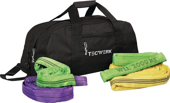 TECWERK Rundschlingen-Set 10-tlg.TECWERK
