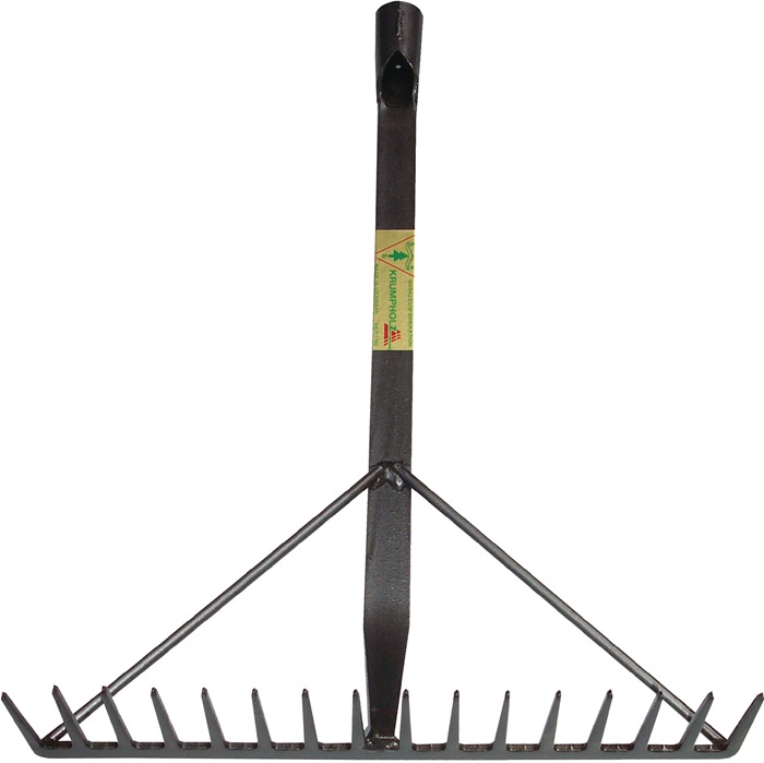 KRUMPHOLZ Teerrechen Anzahl Zinken 16