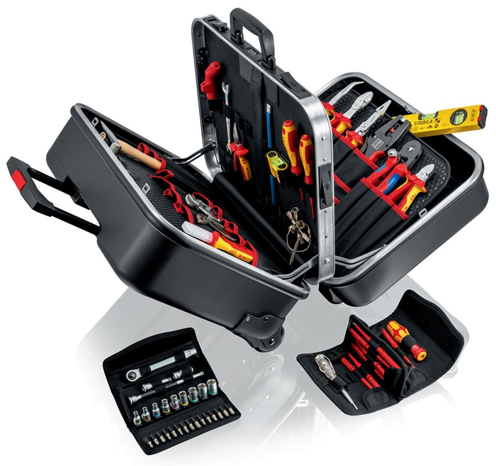 KNIPEX Werkzeugsortiment 63-teilig