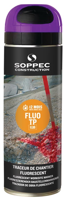 SOPPEC Baustellenmarkierspray neonviolett - Vorteilspack