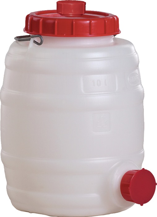 GRAF Fass 10 l PE weiß