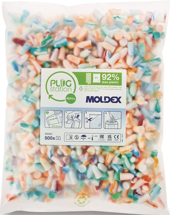 MOLDEX Gehörschutzstöpsel EN 352-2 SNR 35 dB