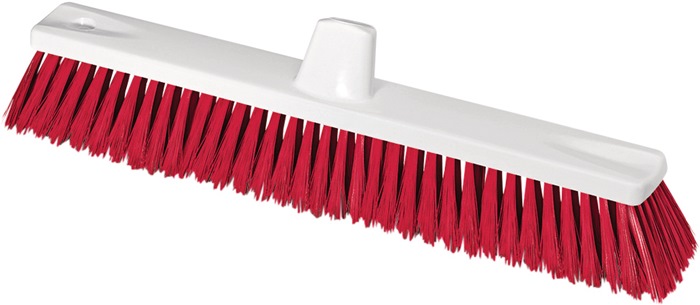 HACCP-Besen L.450mm Borstenstärke 0,50mm rot - Vorteilspack