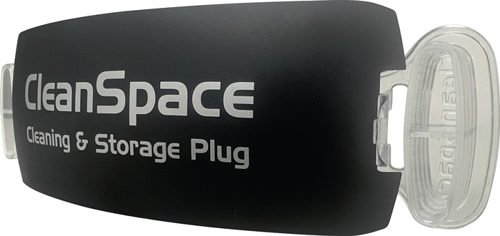 CLEANSPACE Reinigungs- und Aufbewahrungsstecker aus Nylon und Silikon