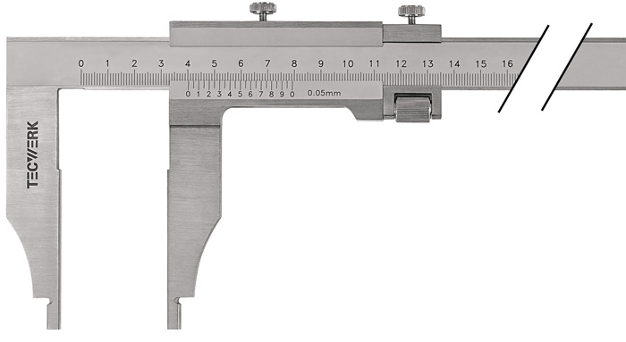 TECWERK Werkstattmessschieber 300 mm