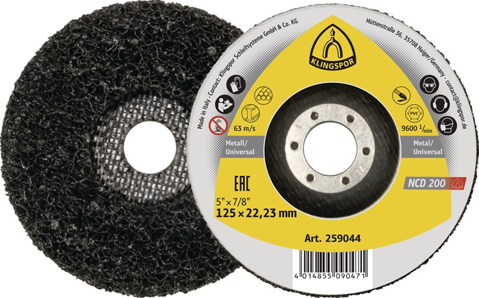 KLINGSPOR Grobreinigungsscheibe Ø115xmm - Vorteilspack