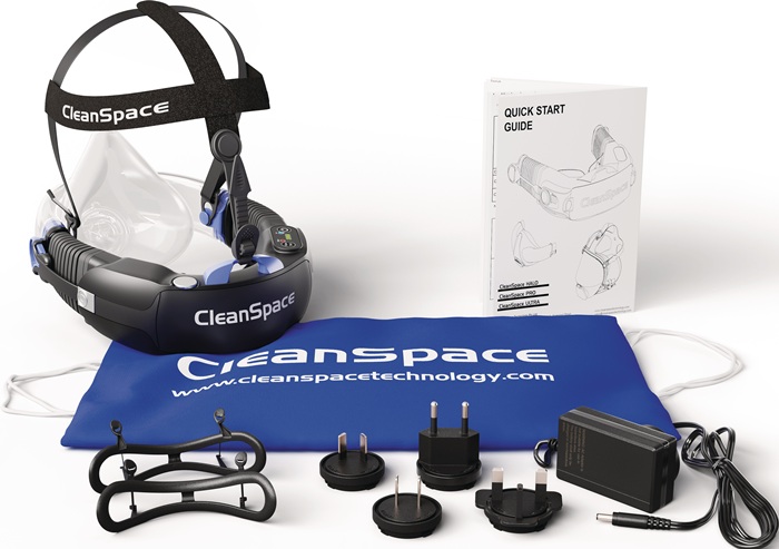 CLEANSPACE Gebläseatemschutz mit Halbmaske