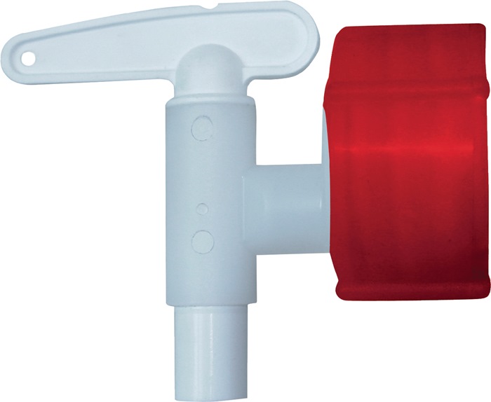 GRAF Auslaufhahn Kunststoff weiß